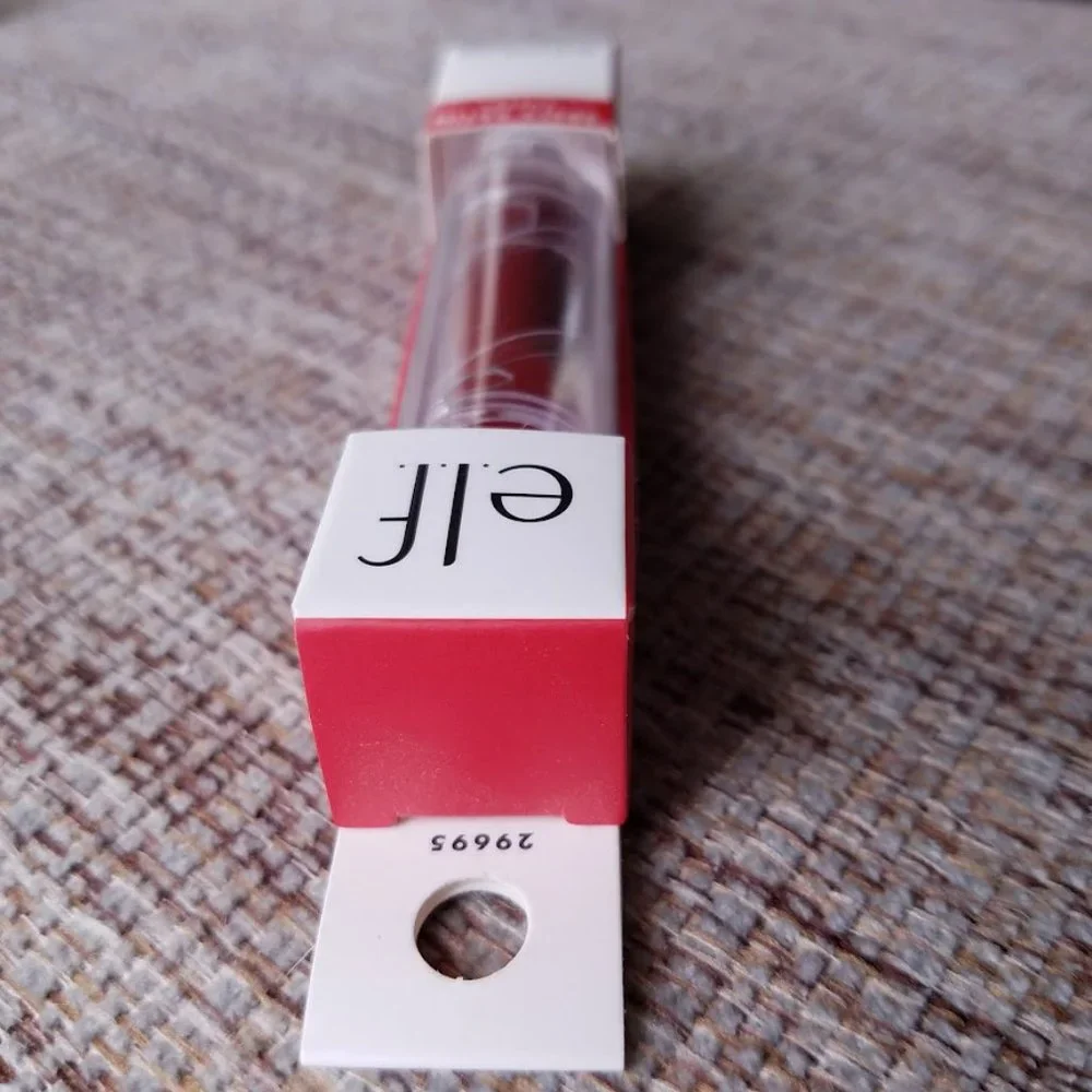 💋 4 for $12 ELF Cherry Srsly Satin Lipstick e.l.f. #29695, New, Unopened